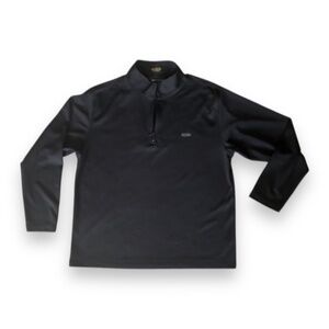 Greg Norman Black Long Sleeve PlayDry Pullover Size XL